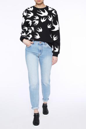Bluza z nadrukiem jaskółek, zdjęcie 2 Bluza z nadrukiem jaskółek od McQ Alexander McQueen